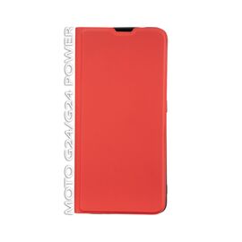 Чехол для мобильного телефона BeCover Exclusive New Style Motorola Moto G24/G24 Power Red (712653)