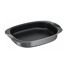Форма для випікання Tefal La Recyclee, овальна, з ручками, 24х36см, алюміній, чорний (J5701553)