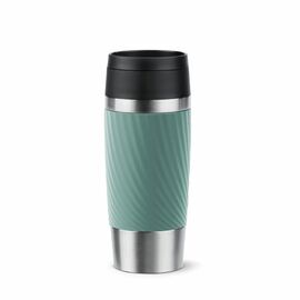 Термокружка Tefal Travel Mug Classic Twist, 360мл, нержавіюча сталь, зелений (N2024310)