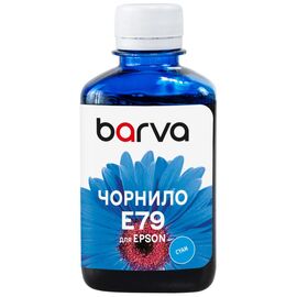 Чернила Barva Epson E79 180мл, Pigm.Cyan (E79-834)