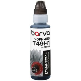 Чернила Barva Epson T49H 100мл, Pigm, флакон OneKey, Black (ET49H-932-1K)