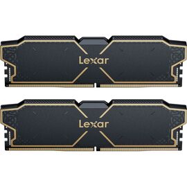 Модуль памяти для компьютера DDR5 32GB (2x16GB) 6000 MHz Thor Black Lexar (LD5U16G60C38LG-RGD)