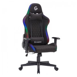Кресло игровое GamePro GC700FB Fabric Size L RGB Black (GC700FB RGB)