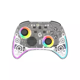 Геймпад GamePro GPX13T 2.4G/BT 5.1/USB/PC/iOS/Android RGB Transparent (GPX13T)