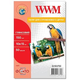 Фотобумага WWM 10x15 (G150.F50)