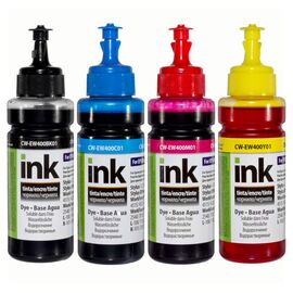 Чернила ColorWay Epson SC 67/87/79 CX3xxx-6xxx (4х100мл) BK/С/M/Y (CW-EW400SET01)