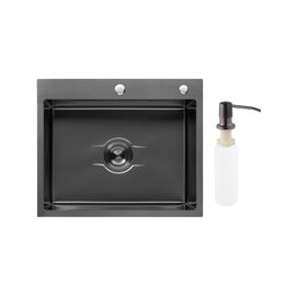 Мойка кухонная Kroner KD6050HM (CV027242)