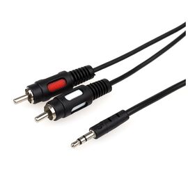 Кабель мультимедийный Jack 3.5mm папа/2RCA папа Atcom (10708)