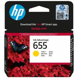 Картридж HP DJ No.655 Yellow DJ4615/4625/3525 (CZ112AE)