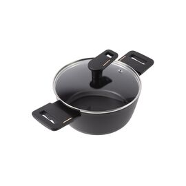 Кастрюля Bergner Copper, з кришкою 24 см (BG-30294-BK)