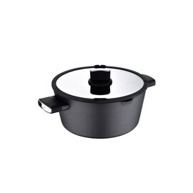 Кастрюля Bergner Ion, з кришкою 6 л (BG-35802-BK)