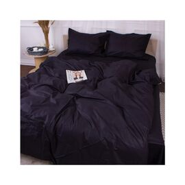 Постельное белье MirSon Poplin Line 099 Black 110x140 (2200006277378)
