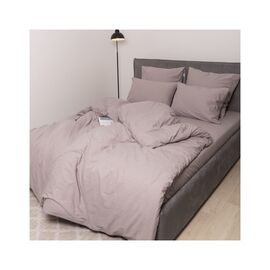 Постельное белье MirSon Gray beige Вареный хлопок 200х220 (2200007885275)