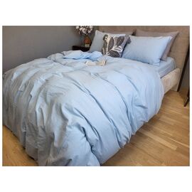 Постельное белье MirSon Sky blue Вареный хлопок 200х220 (2200007885312)