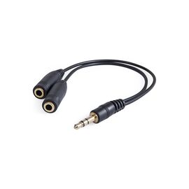 Кабель мультимедійний Jack 3.5mm папа/2xJack 3.5mm мама Defender (63001)
