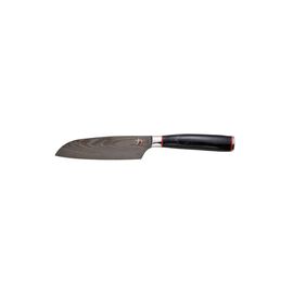 Кухонный нож MasterPro Tetsu, сантоку, 12.5 см, чорний (BGMP-4129-MBK)