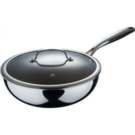 Сковорода MasterPro Giro-gold, Вок з кришкою, 28 см (BGMP-2123)