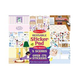 Набор для творчества Melissa&Doug многоразовые наклейки "Мой дом" (MD14197)