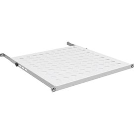 Полка 19" 0,5U глиб. 550 мм. (кріплення 550-650мм) Zpas (WZ-8264-80-04-550-011)