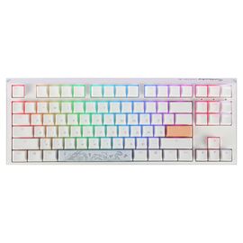 Клавіатура Ducky One 3 TKL Cherry MX Silent Red RGB UA USB White (DKON2187ST-SUAPXPWWWSC1)