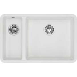Мойка кухонная GRANADO Under top DOUBLE white (gr3405)