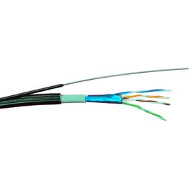 Кабель сетевой GEAR FTP 305м, cat.5e, CCA, 4*2*0,51, PVC+PE, outdoor, steel wire (GEC-FTPCCAOUTSC051305)