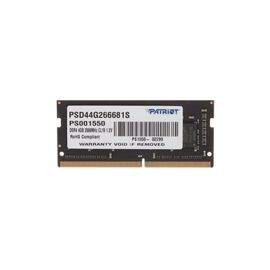 Модуль памяти для ноутбука SoDIMM DDR4 4GB 2666 MHz Patriot (PSD44G266681S)