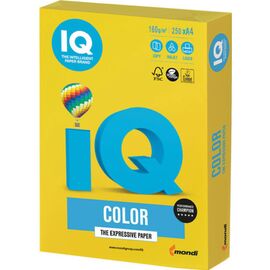 Бумага Mondi IQ color А4 intensive, 160g 250sh Mustard (IG50/A4/160/IQ)