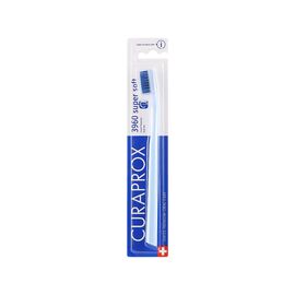 Зубная щетка Curaprox CS 3960 Super Soft Супермягкая D 0.12 мм Голубая с желтой щетиной (CS 3960-04)