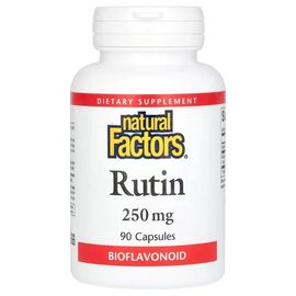 Витаминно-минеральный комплекс Natural Factors Рутин, 250 мг, Rutin, 90 капсул (NFS-01391)