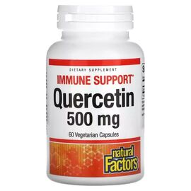 Витаминно-минеральный комплекс Natural Factors Кверцетин, 500 мг, Quercetin, 60 вегетарианских капсул (NFS01390)