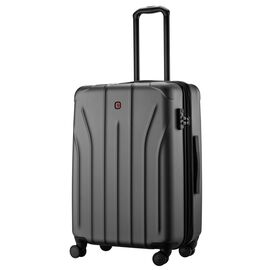 Валіза Wenger Oryson, середня, пластик, 4 колеса, сіра (653209)
