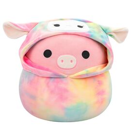 Мягкая игрушка Squishmallows Поросенок Питер 30 см, в одежде (SQER00931)