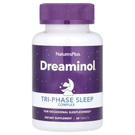 Витаминно-минеральный комплекс Natures Plus Трехфазный комплекс для сна, Tri-Phase Sleep Complex, 60 таблеток (NAP-47595)