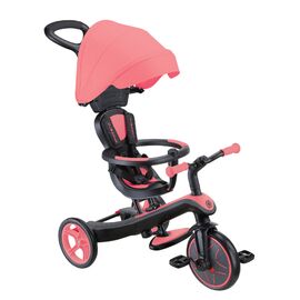 Детский велосипед Globber Explorer Trike 4 в 1, розовый (634-110)