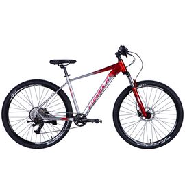 Велосипед Formula 29" Zephyr 1.0 AM HDD рама-21" червоно-сріблястий 2024 (OPS-FR-29-268)