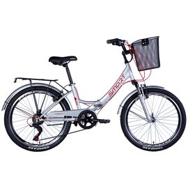 Велосипед Formula 24" Smart AM Vbr рама-15" St срiблястий 2024 (OPS-FR-24-414)