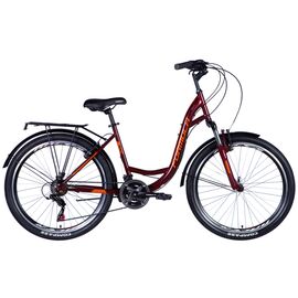 Велосипед Formula 26" Omega AM Vbr рама-18" St червоний 2024 (OPS-FR-26-724)