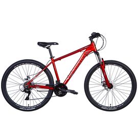 Велосипед Discovery 27.5" Bastion AM DD рама-17" Al червоний 2024 (OPS-DIS-27.5-061)