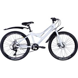 Велосипед Discovery 24" Flint DD рама-13" St сірий 2024 (OPS-DIS-24-343)