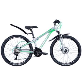 Велосипед Discovery 26" Trek AM DD рама-13" St срiблястий 2024 (OPS-DIS-26-552)