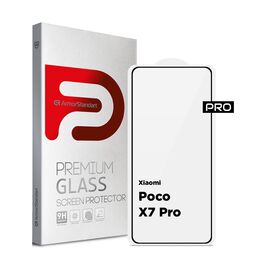 Стекло защитное Armorstandart Pro Xiaomi Poco X7 Pro Black (ARM82715)