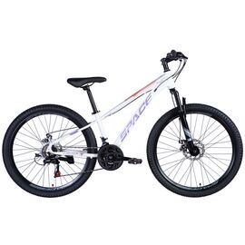 Велосипед Space 26" Saturn AM DD рама-13" St бiло-бузковий 2024 (OPS-SP-26-003)