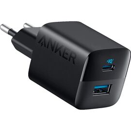 Зарядное устройство Anker PowerPort 323 - 33W Dual-Port USB-C Black (A2331G11)