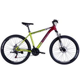 Велосипед Space 27.5" Phaeton AM DD рама-19" Al зелено-рожевий 2025 (OPS-SP-27.5-038)