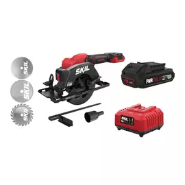 Дискова пила Skil акумуляторна безщіткова, 3540 CA Compact , 2.5Ah (SW1E3540CA+BC1E3110AA)
