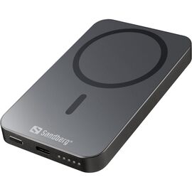 Батарея универсальная Sandberg 5000mAh 20W Magnetic Wireless Qi 15W (420-96)