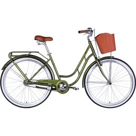Велосипед Dorozhnik 28" Retro Velosteel рама-19" темно-зелений 2025 (OPS-D-28-433)