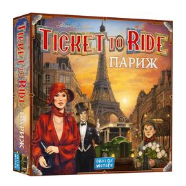 Настольная игра Lord of Boards Билет на поезд: Париж (Ticket To Ride: Paris) украинский (LOB2340UA)