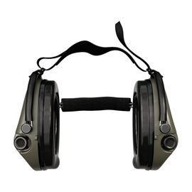 Навушники для стрільби Sordin Supreme MIL AUX Slim з заднім тримачем (76308-06-S)